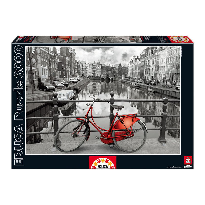 Imagen de Puzzle Amsterdam 3000Pzs parte de nuestra colección en Espadas y más, sitio oficial.