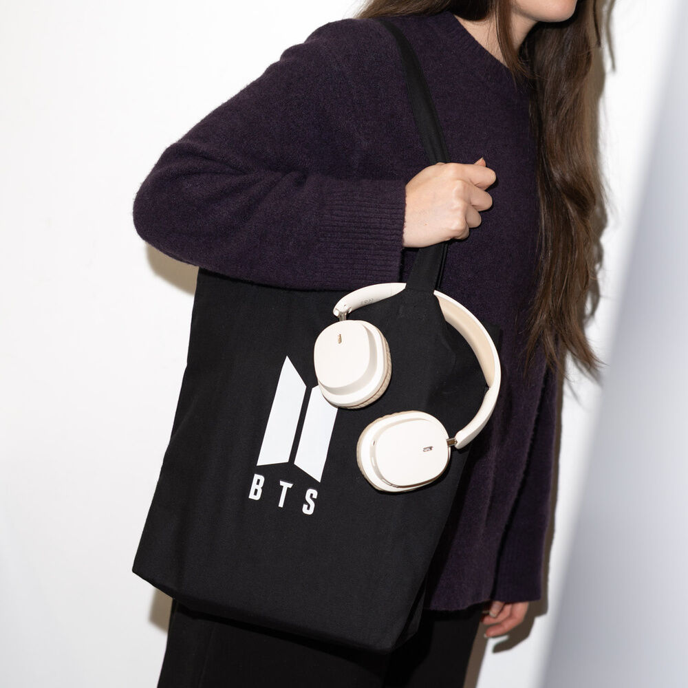 Bolso de Lona de Algodón Logo de BTS K-pop