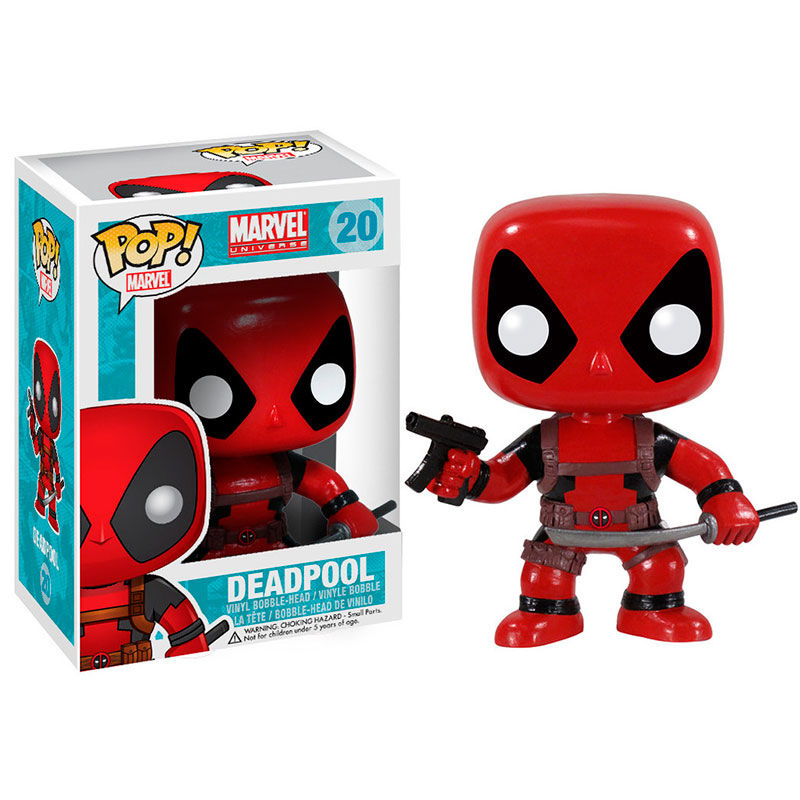 Imagen de Figura Pop Marvel Deadpool parte de nuestra colección en Espadas y más, sitio oficial.