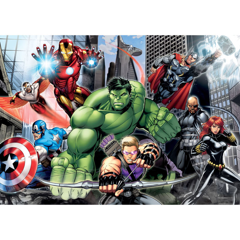 Imagen 2 - Puzzle Vengadores Avengers Marvel 104Pz Maxi