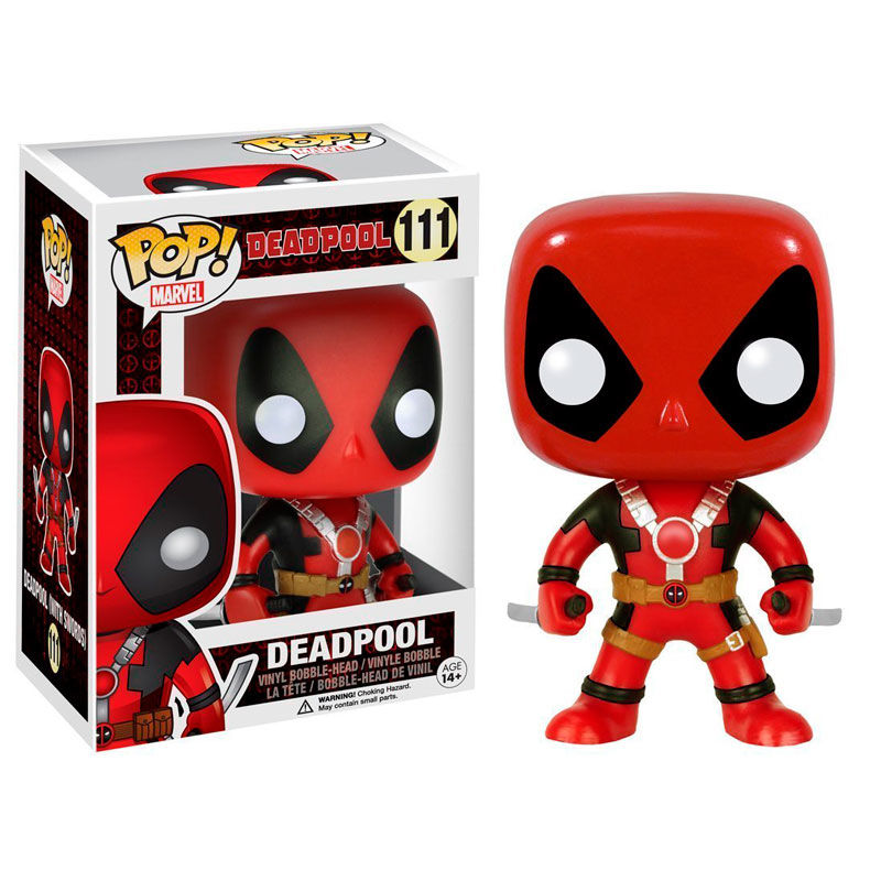 Imagen de Figura Pop Marvel Deadpool Swords parte de nuestra colección en Espadas y más, sitio oficial.