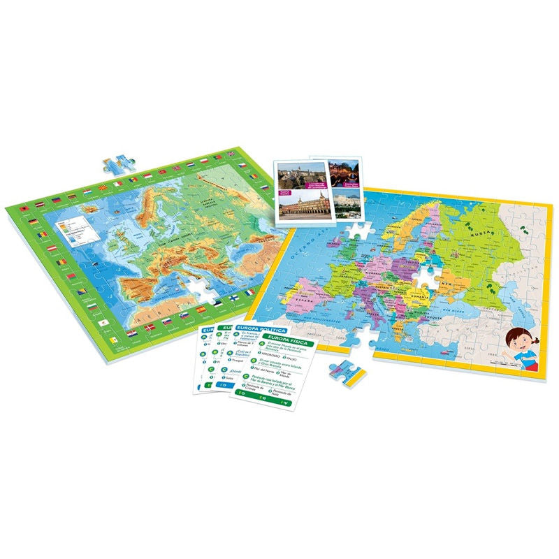 Imagen 2 - Juego Puzzle Mapa Geo Descubre Europa