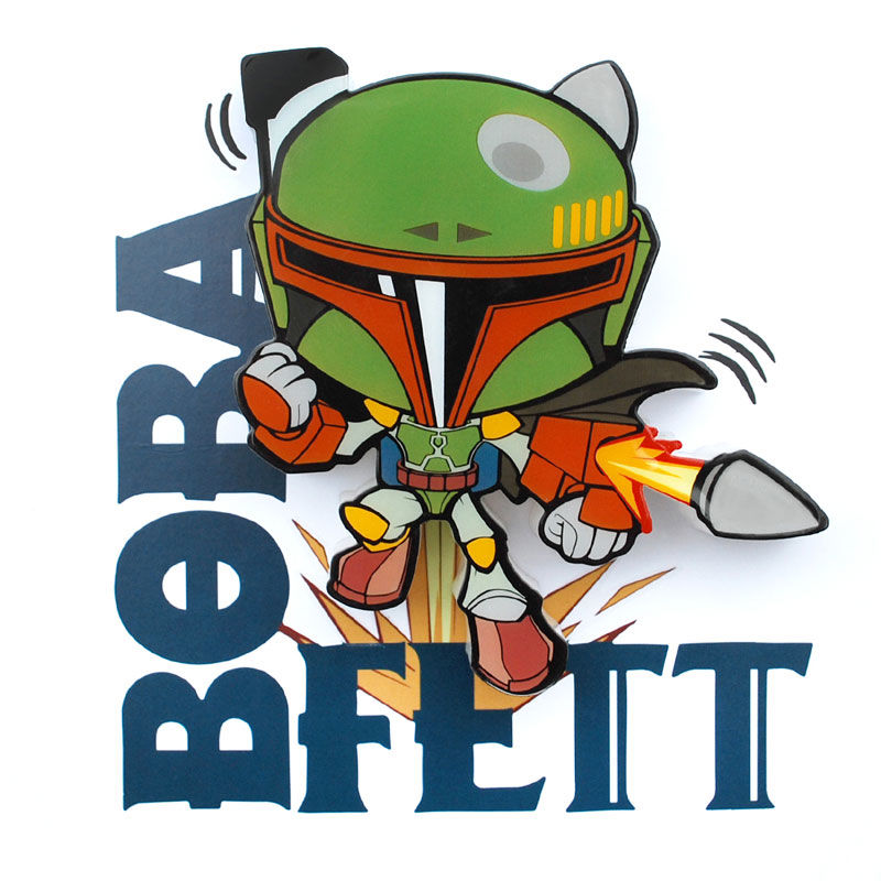 Imagen 4 - Lampara 3D Light Fx Mini Boba Fett Star Wars