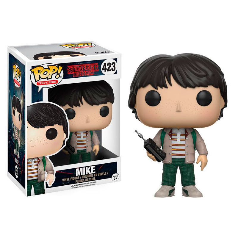 Imagen de Figura Pop Stranger Things Mike With Walkie Talkie parte de nuestra colección en Espadas y más, sitio oficial.