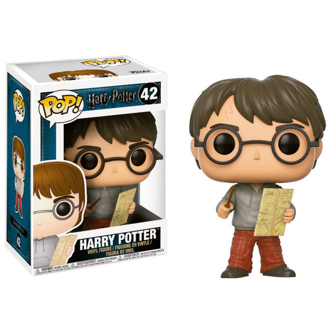 Imagen de Figura Pop Harry Potter Harry With Marauders Map parte de nuestra colección en Espadas y más, sitio oficial.