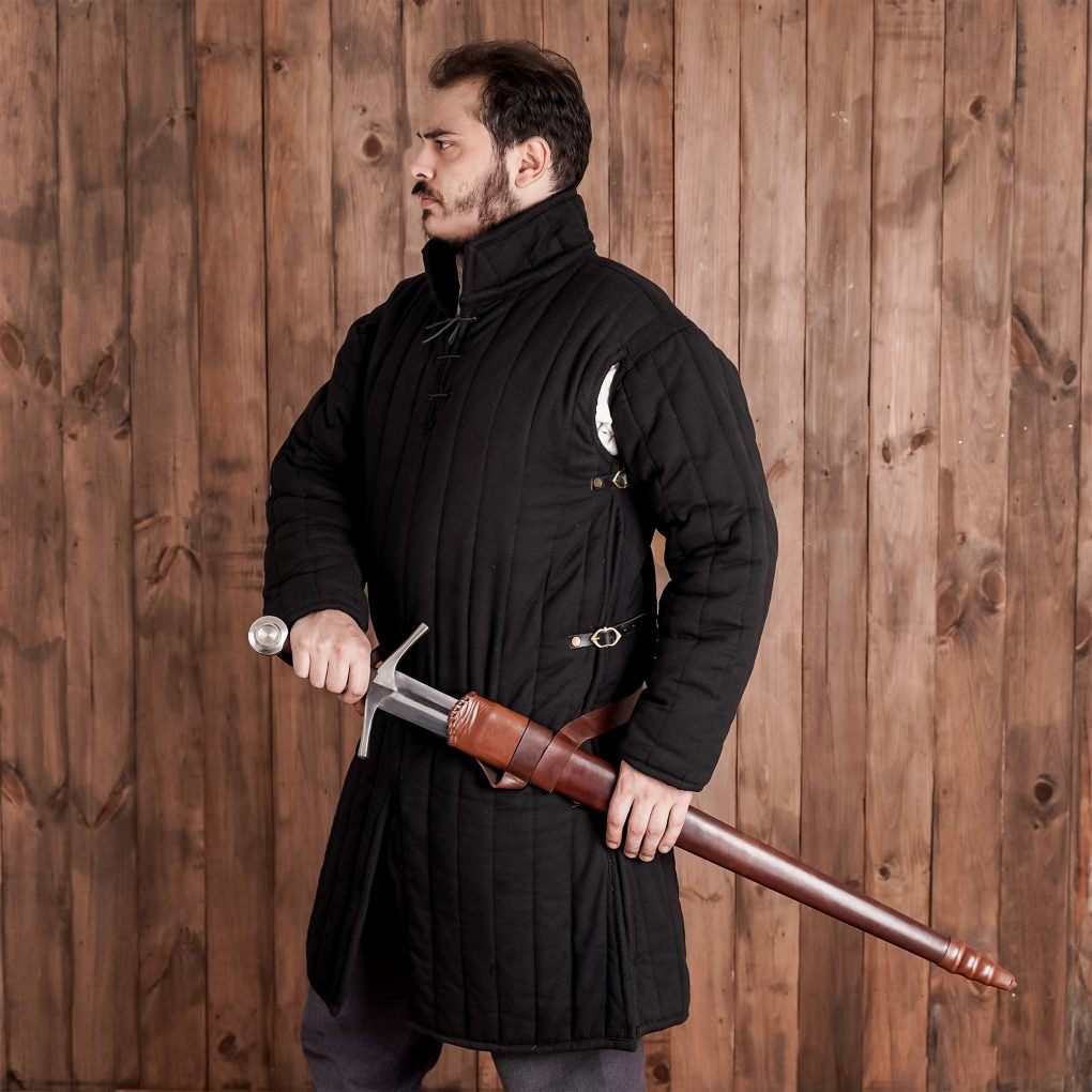 Hoja Medieval Tipo Xvi de Tipología Oakeshott Templada con Vaina de Cuero - Imagen 8