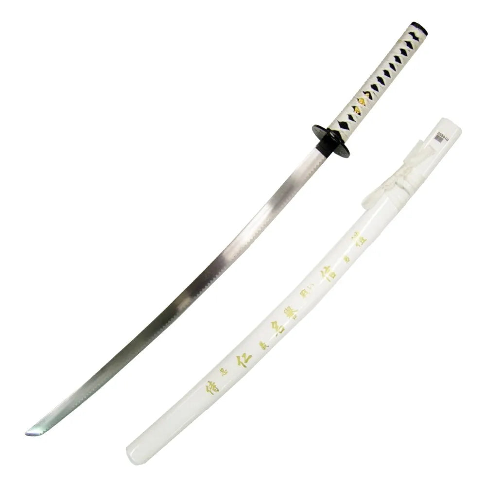 Imagen de Katana Decorativa Samurai Blanca (ZS501W) parte de nuestra colección en Espadas y más, sitio oficial.