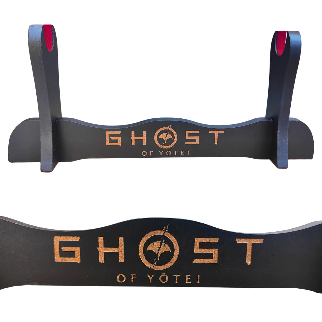 Katana Decorativa con Hoja de Acero Gilded Night de Ghost of Yotei