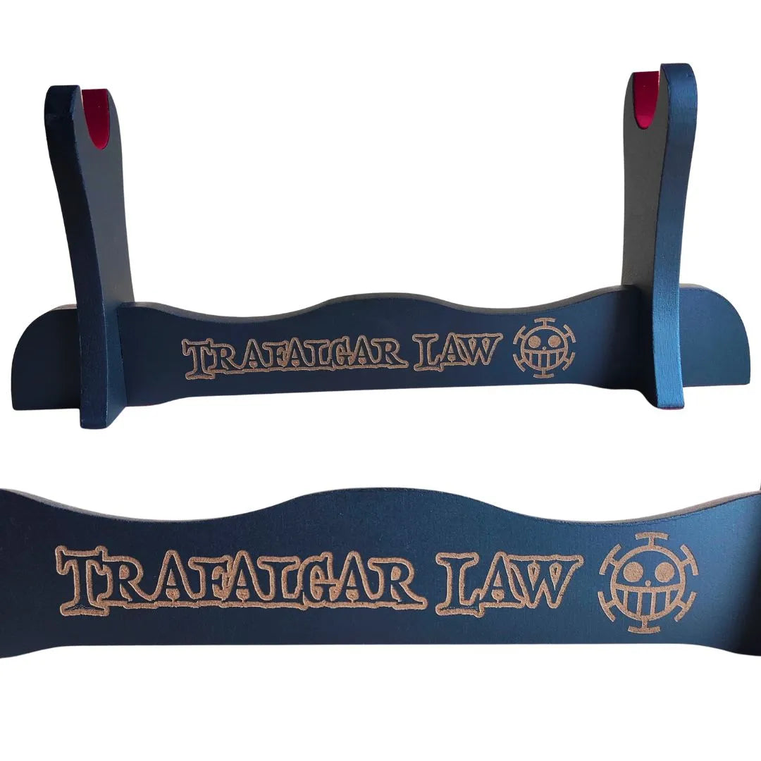 Katana Decorativa Trafalgar Law One Piece morada 2 Versiones