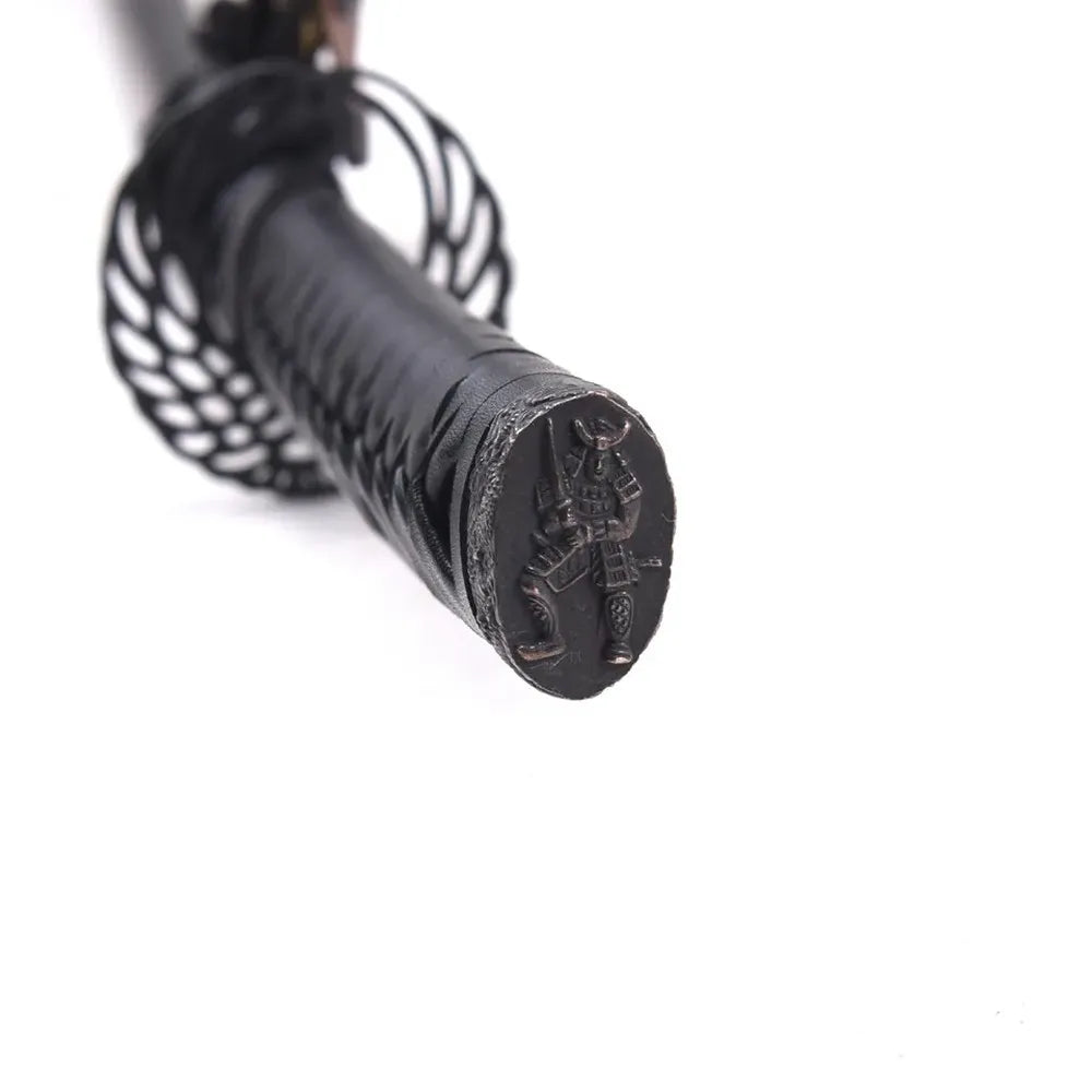 Katana Decorativa Japonesa con Hoja de Acero y Vaina de Madera