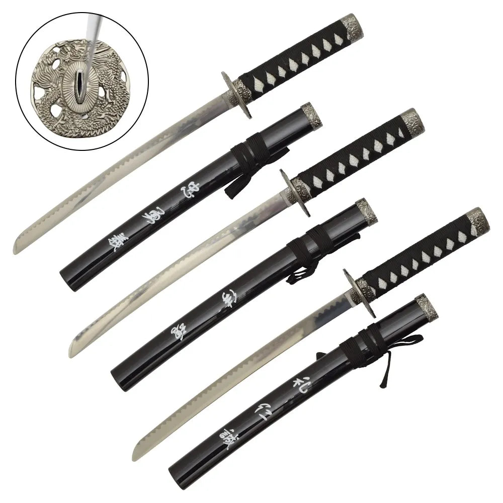 Set de 3 Tantos Decorativos de 44 cm – El Último Samurái