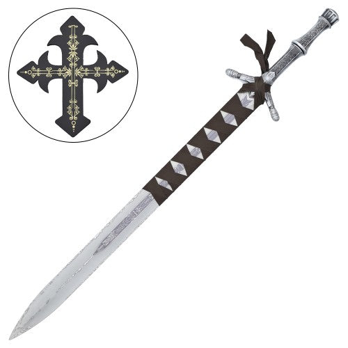 Espada Decorativa Plateada Holy Moonlight de Bloodborne - Espadas y Más sitio oficial.