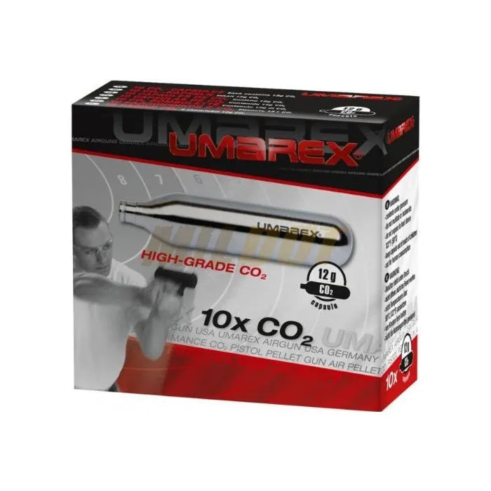 Imagen de Capsulas o bombonas de CO2 12 gramos Umarex parte de nuestra colección en Espadas y más, sitio oficial.