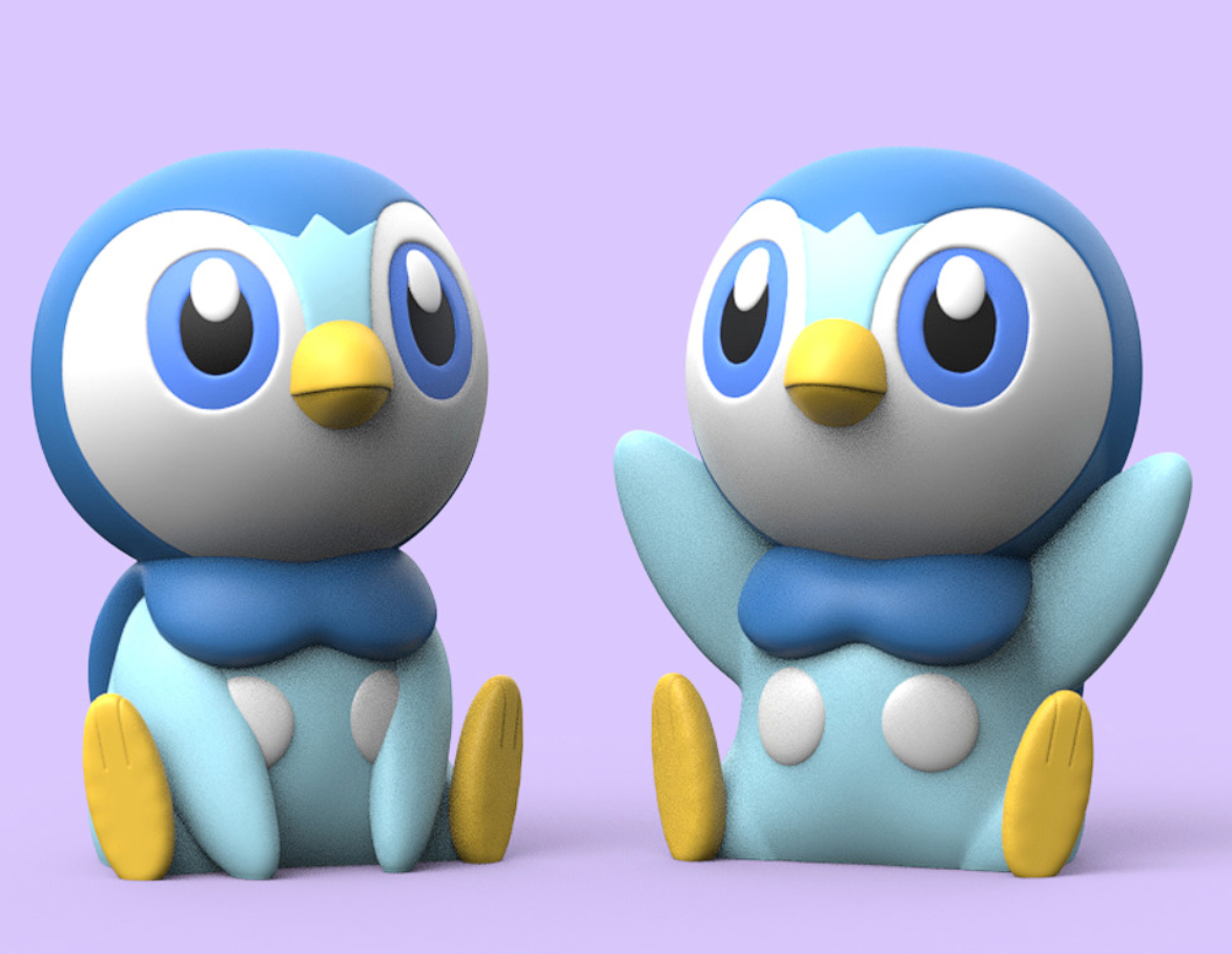 Imagen de Figura pokemon piplup parte de nuestra colección en Espadas y más, sitio oficial.