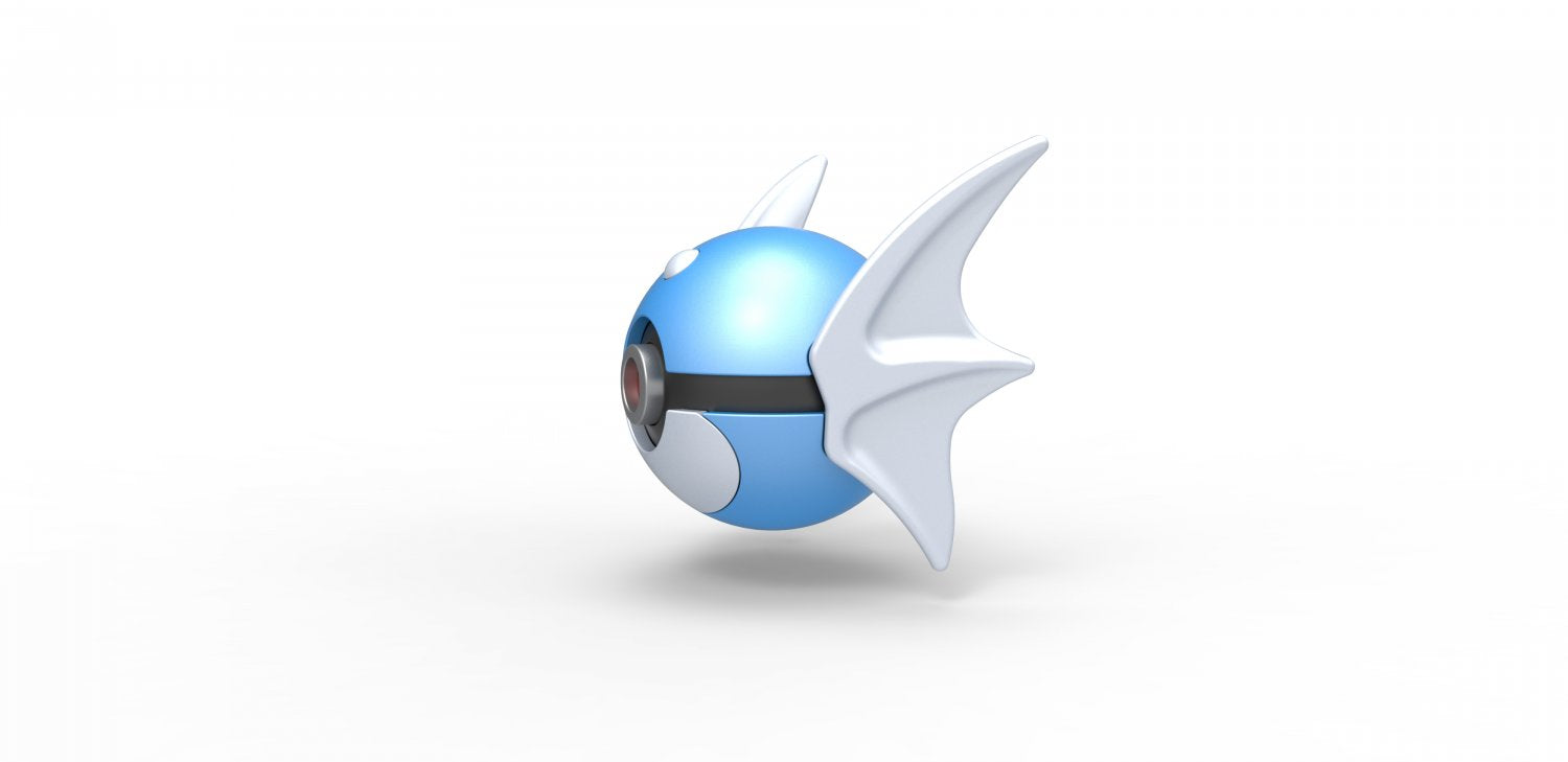 Imagen de Pokeball Artesanal Dratini parte de nuestra colección en Espadas y más, sitio oficial.