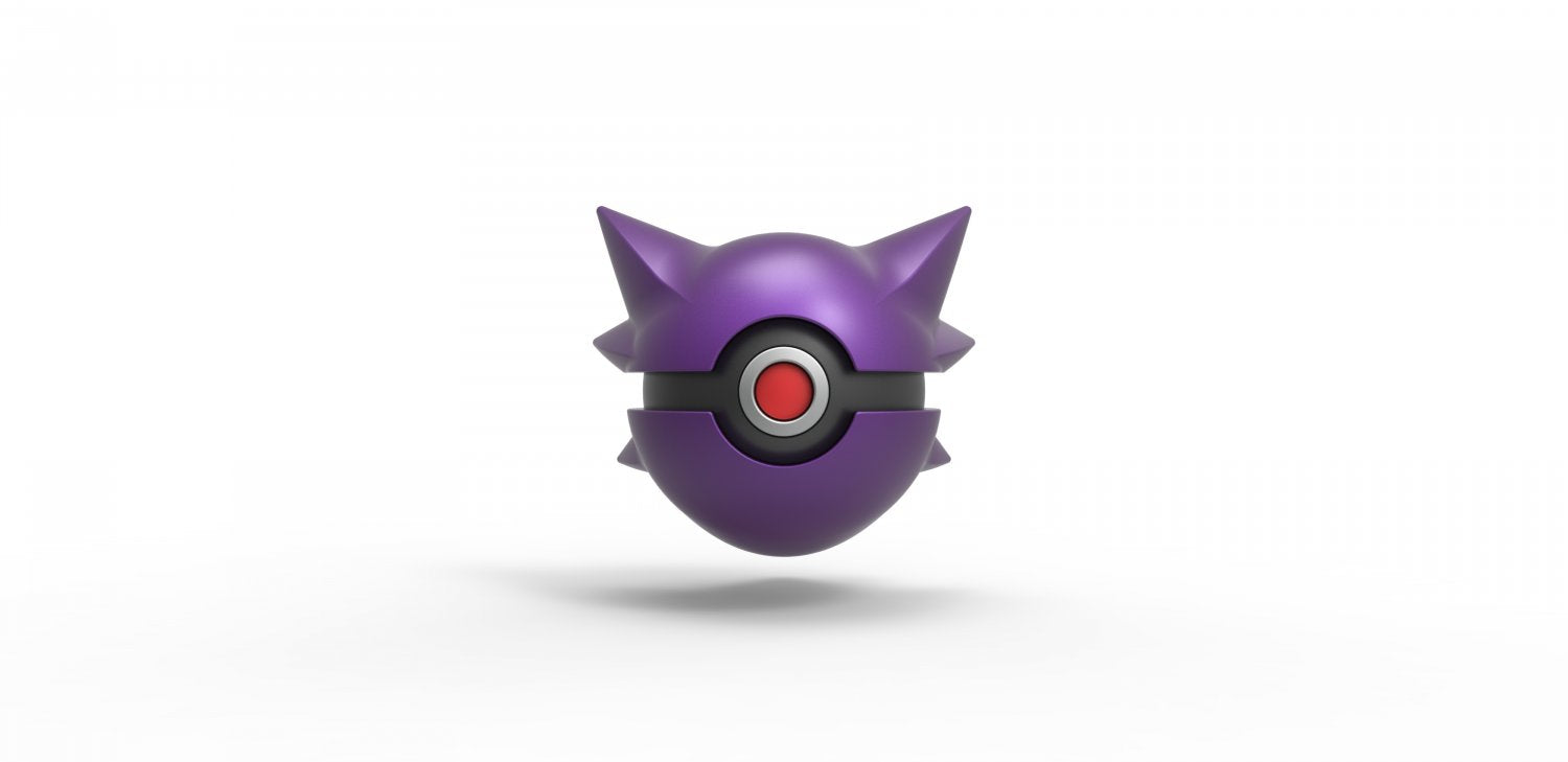 Imagen de Pokeball Artesanal Haunter parte de nuestra colección en Espadas y más, sitio oficial.
