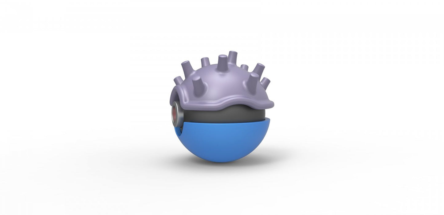 Imagen de Pokeball Artesanal Lapras parte de nuestra colección en Espadas y más, sitio oficial. Esta imagen describe pokeball