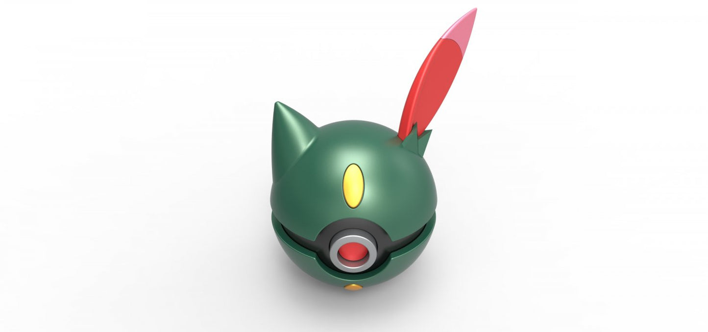 Imagen de Pokeball Artesanal Sneasel parte de nuestra colección en Espadas y más, sitio oficial.