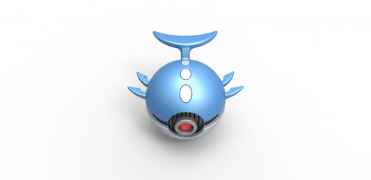 Imagen de Pokeball Artesanal Wailord parte de nuestra colección en Espadas y más, sitio oficial.