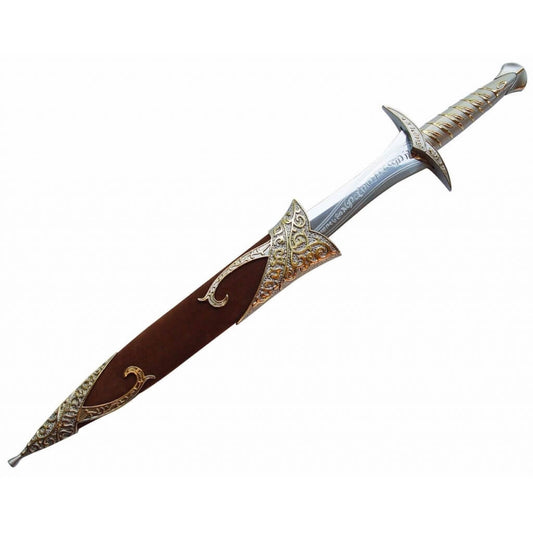 Espada Dardo de Frodo de El Señor de los Anillos con Vaina de terciopelo de gran calidad y con detalles. Vendida por Espadas y más