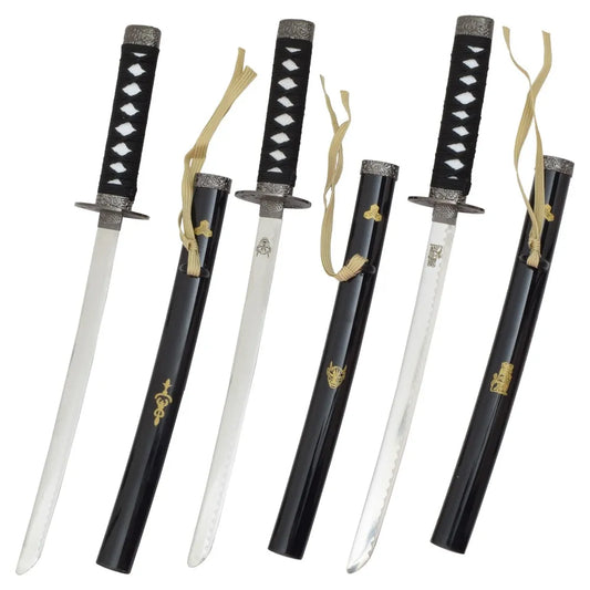 Set of 3 Decorative Tanto Swords, 44 cm – Kill Bill