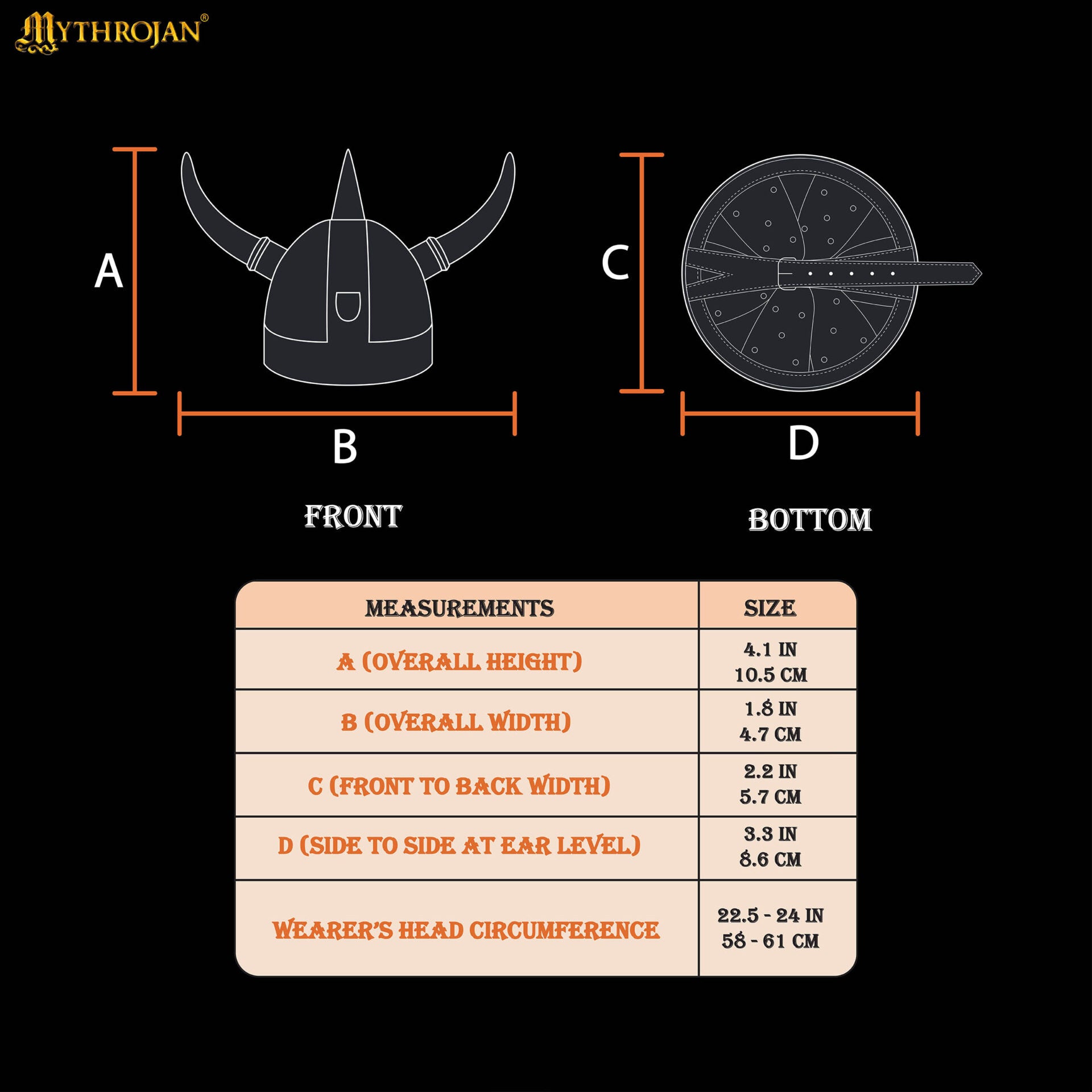 Casco Vikingo Medieval de Acero con Cuernos, Calibre 20 Acero Suave con Decoración de Latón, Armadura para Disfraces y Larp - Imagen 3
