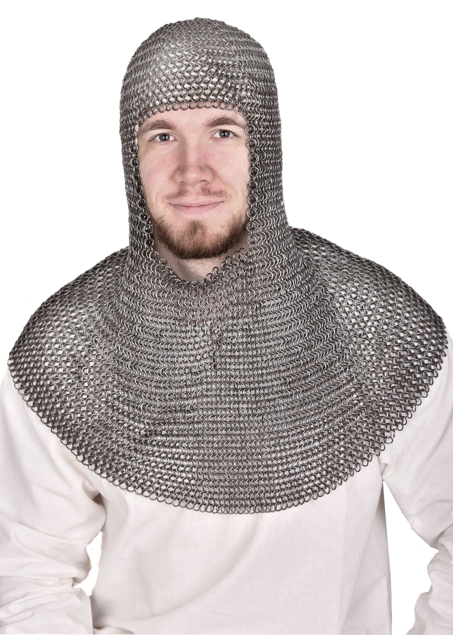 Imagen de Capucha cota de malla o Almofar 8 mm ULF-BTW-CSQ parte de nuestra colección en Espadas y más, sitio oficial.