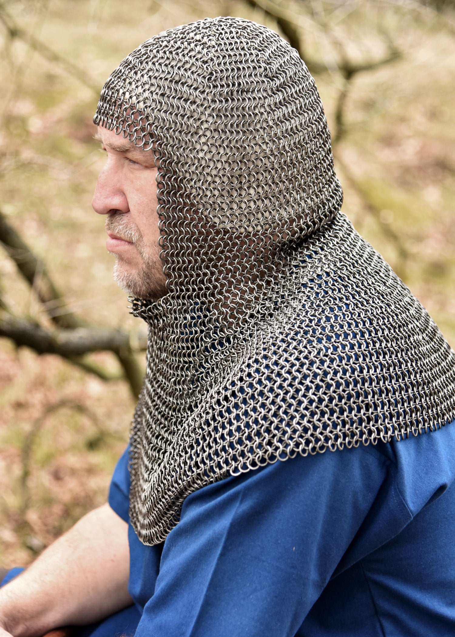 Imagen de Capucha cota de malla o Almofar 8 mm ULF-BTW-CSQ parte de nuestra colección en Espadas y más, sitio oficial.