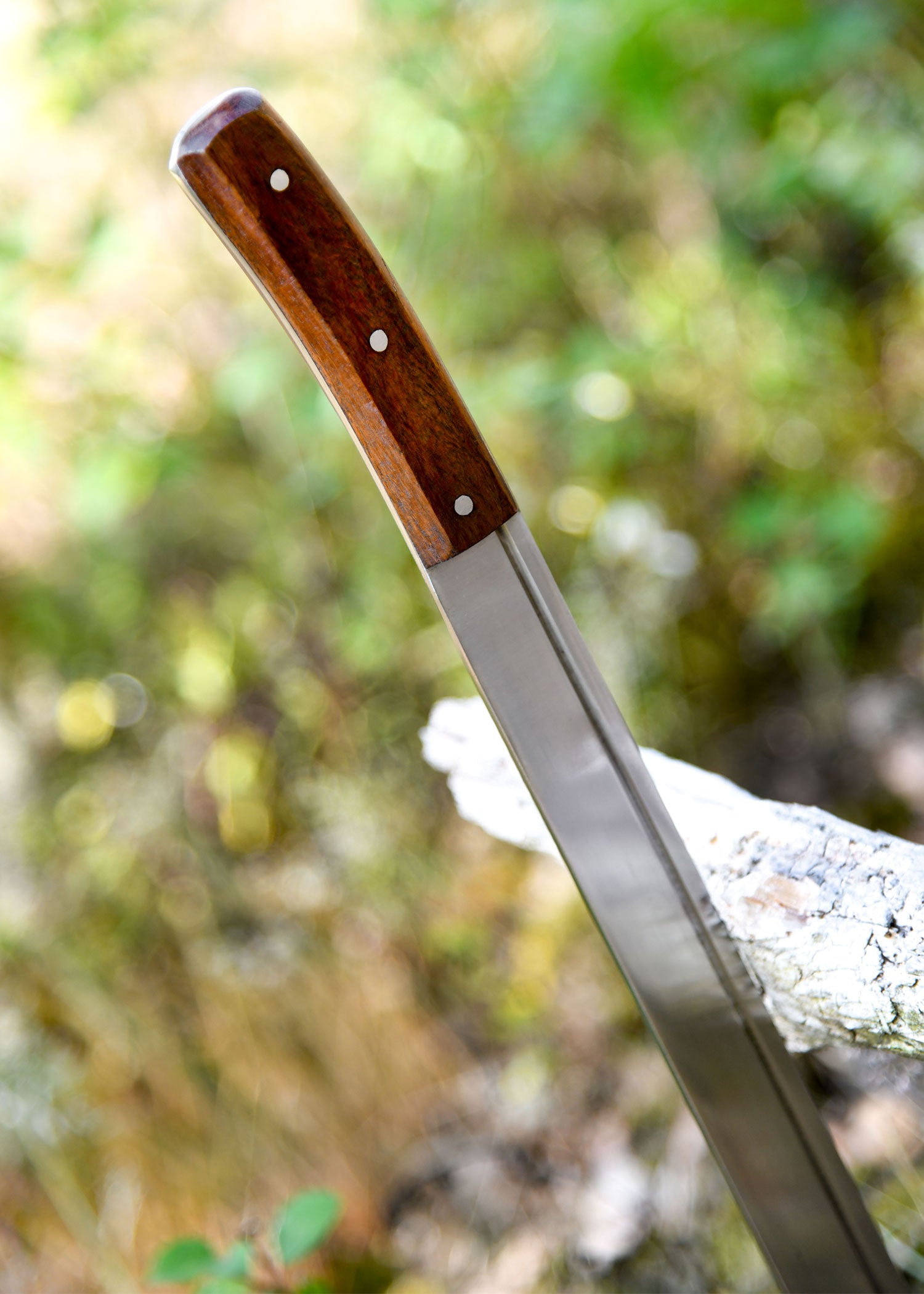 Faca Skramasax com bainha de couro ULF-KD-04