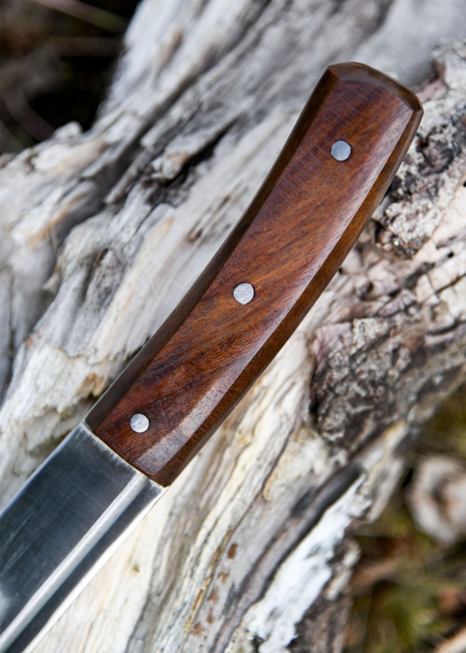 Faca Skramasax com bainha de couro ULF-KD-04