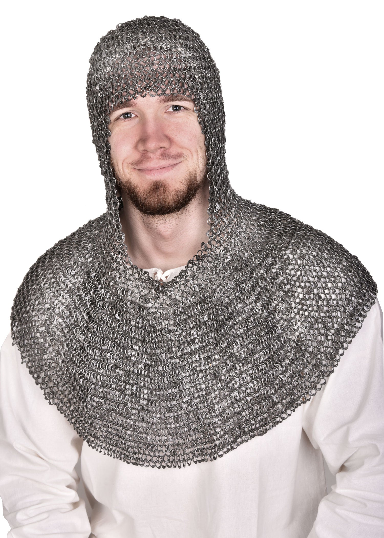 Almofar o cota de malla de cabeza remachada ULF-RRR-CSQ