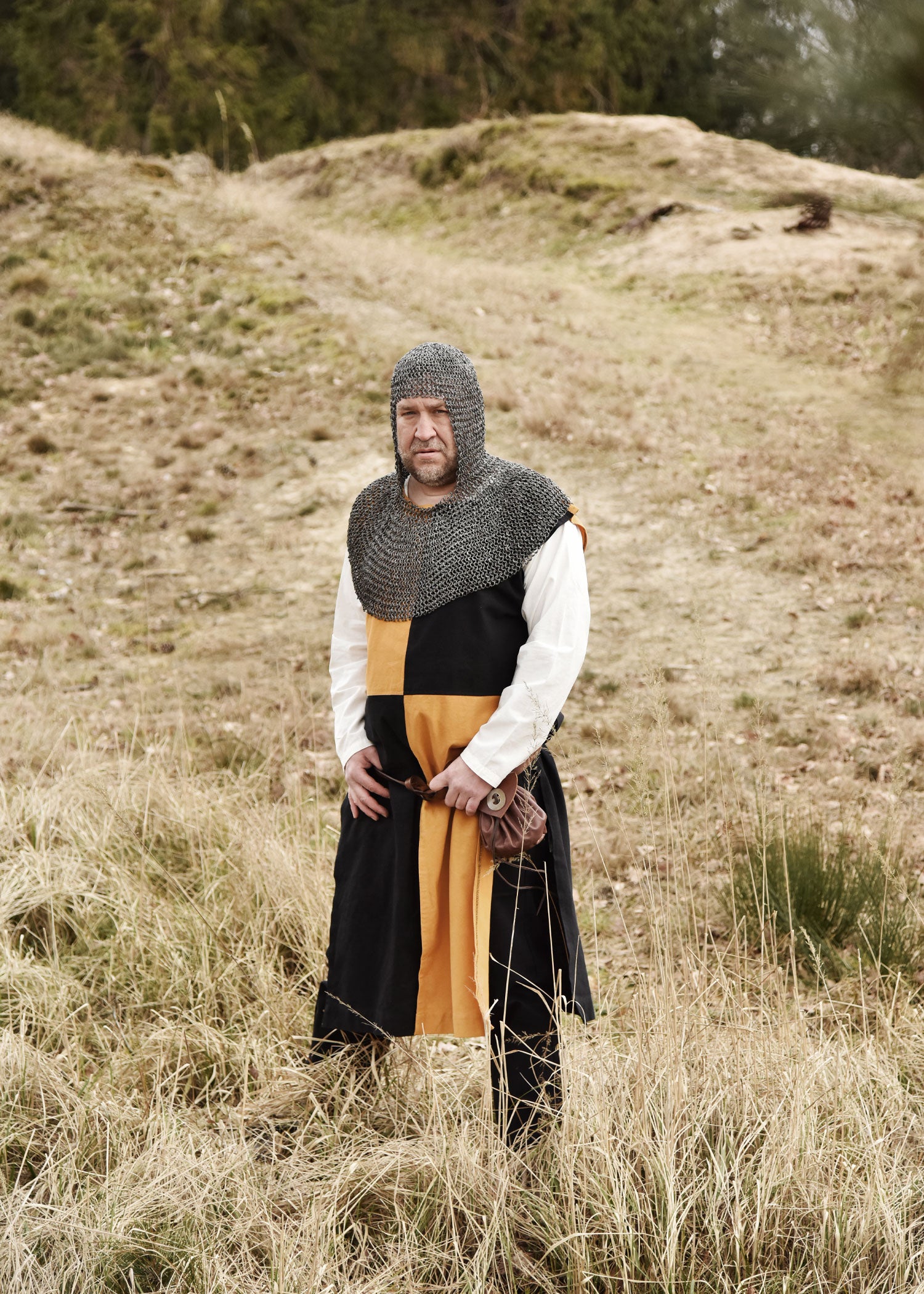 Almofar o cota de malla de cabeza remachada ULF-RRR-CSQ