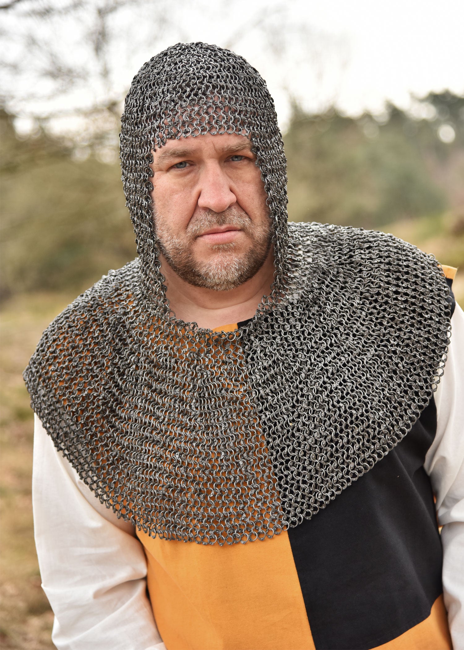 Almofar o cota de malla de cabeza remachada ULF-RRR-CSQ