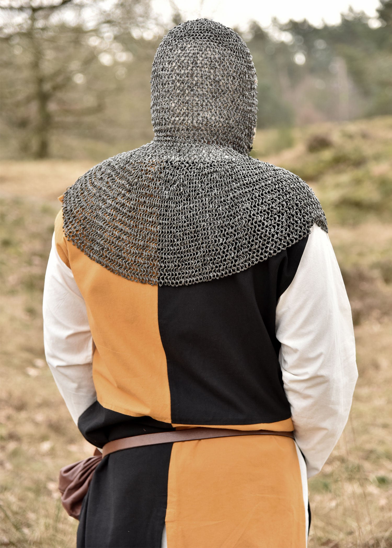 Almofar o cota de malla de cabeza remachada ULF-RRR-CSQ