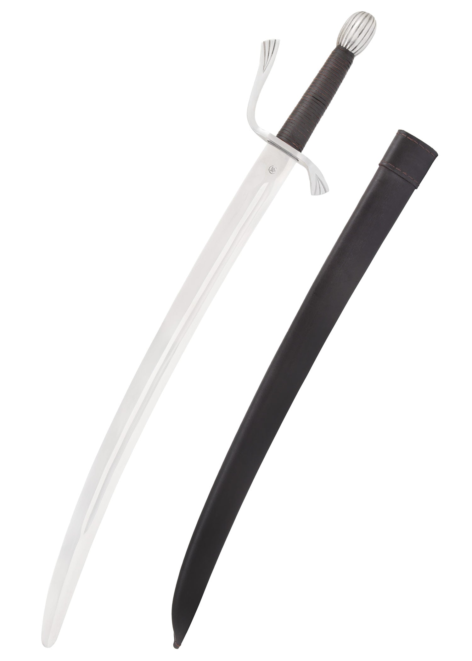 Imagen de Espada falchion con funda de cuero ULF-SW-06B parte de nuestra colección en Espadas y más, sitio oficial.