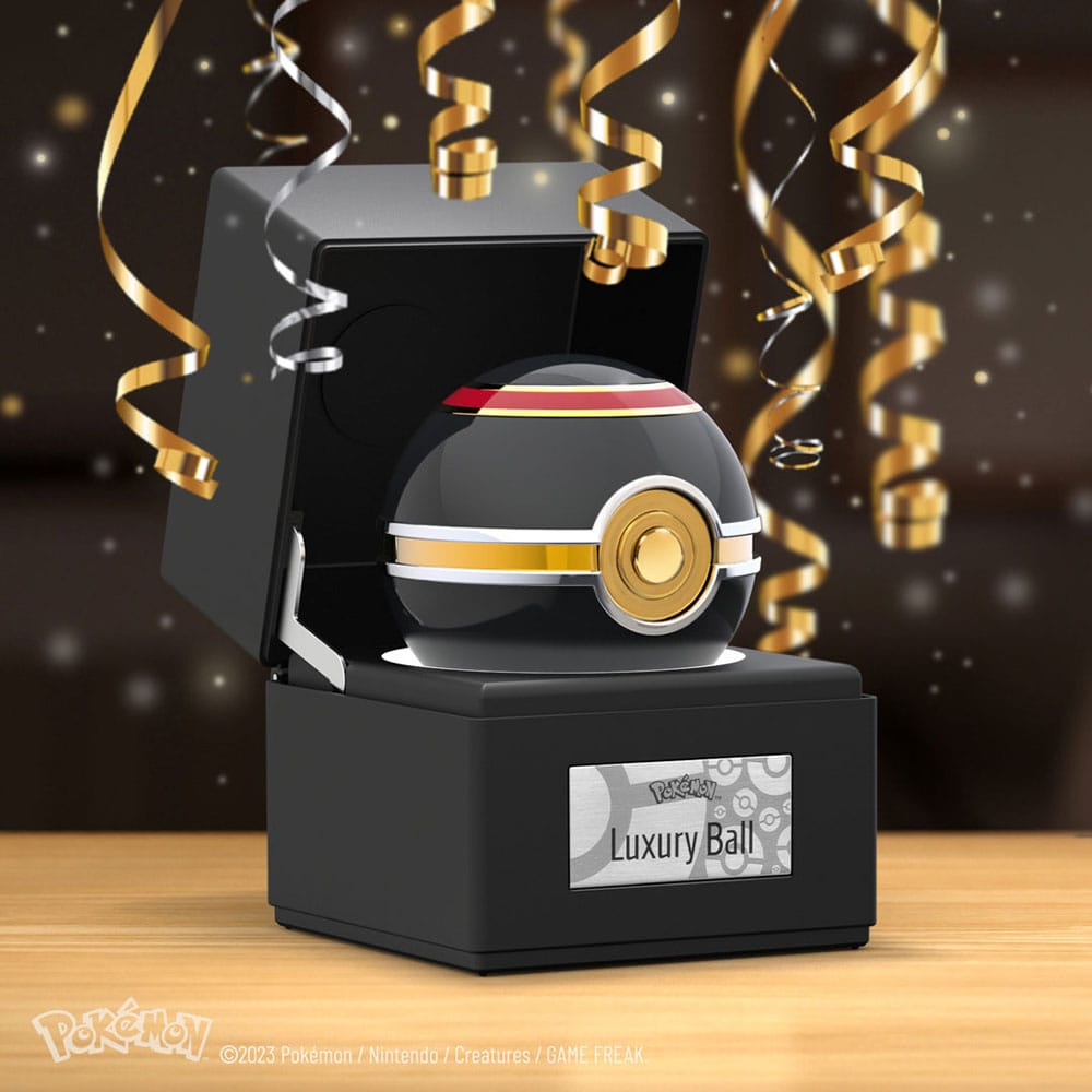 Imagen de Pokemon réplica Diecast Luxury ball pokeball parte de nuestra colección en Espadas y más, sitio oficial.