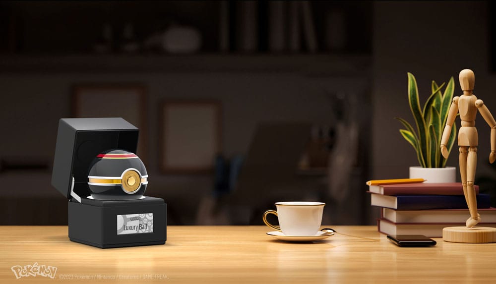 Imagen de Pokemon réplica Diecast Luxury ball pokeball parte de nuestra colección en Espadas y más, sitio oficial.