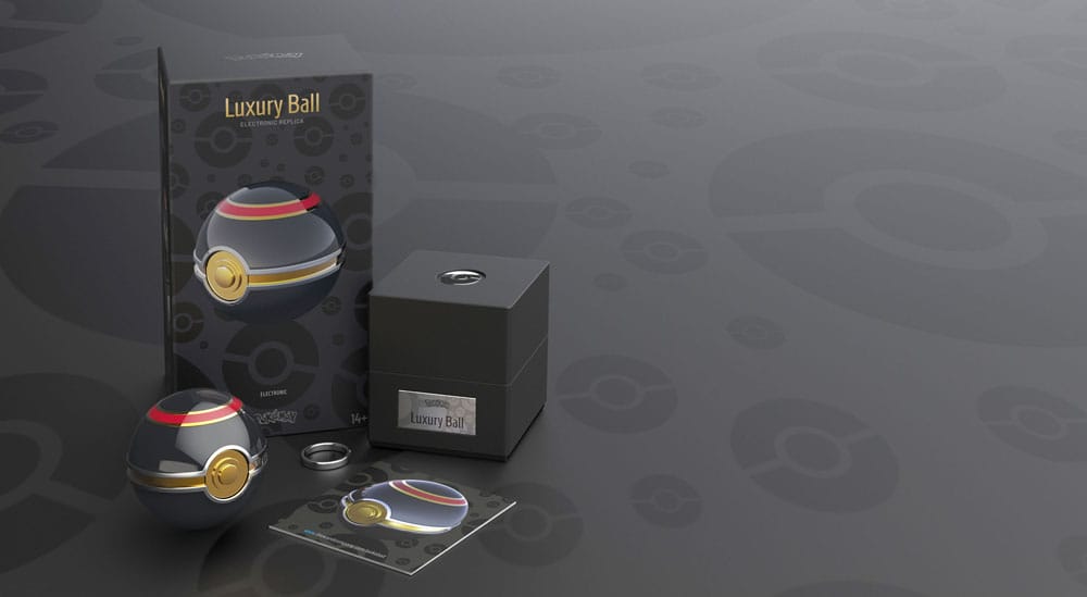 Imagen de Pokemon réplica Diecast Luxury ball pokeball parte de nuestra colección en Espadas y más, sitio oficial.