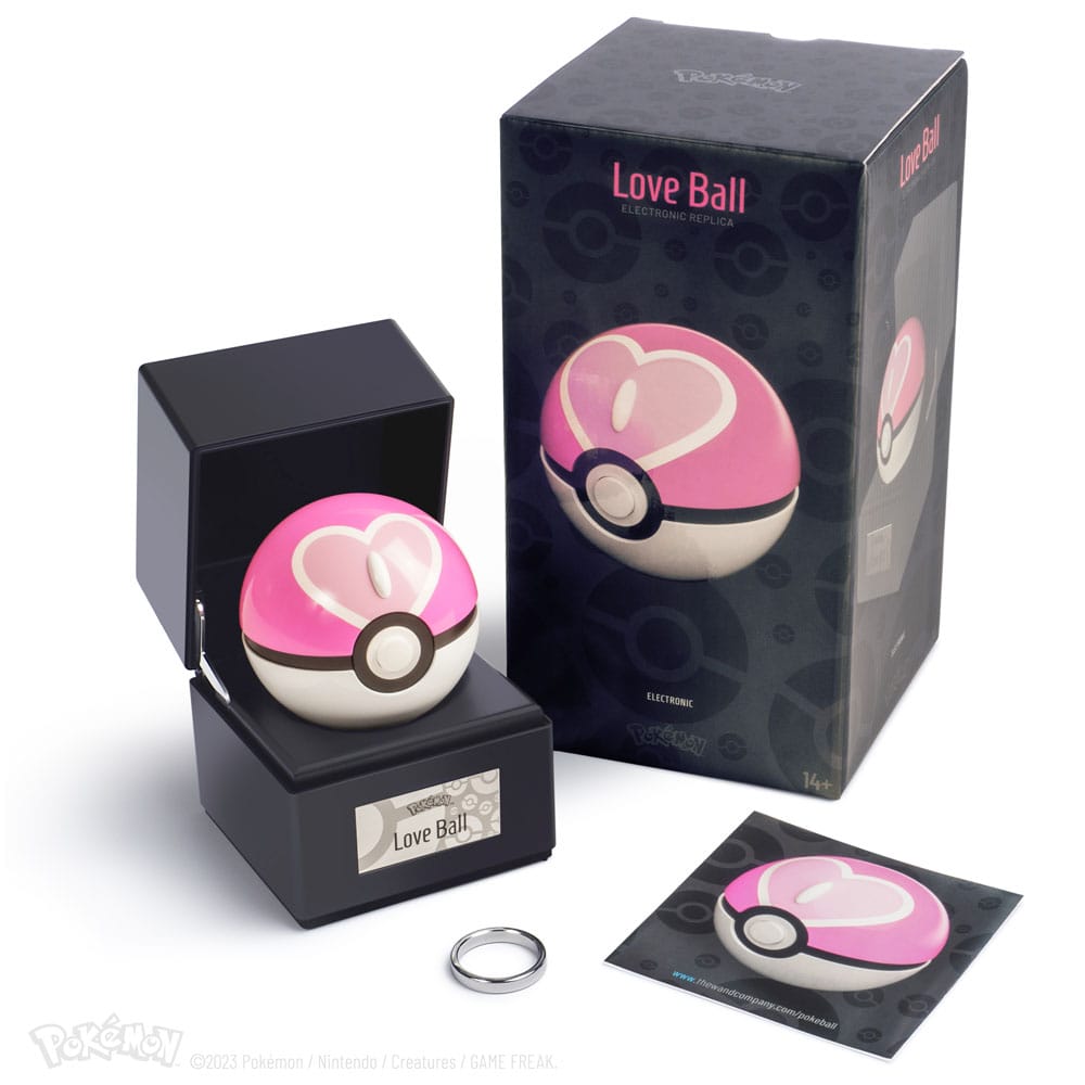 Réplica de Pokémon Diecast love ball pokeball WRC16421