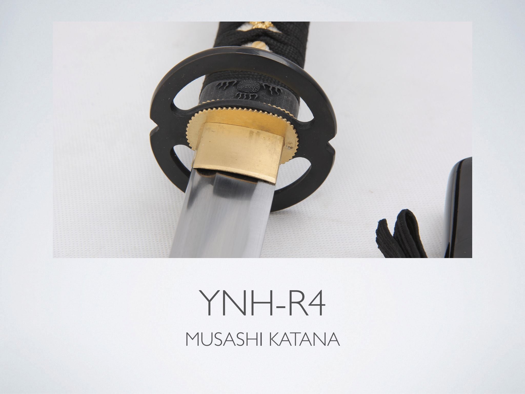 Katana YariNoHanzo Practical Mushashi Katana Kuroi