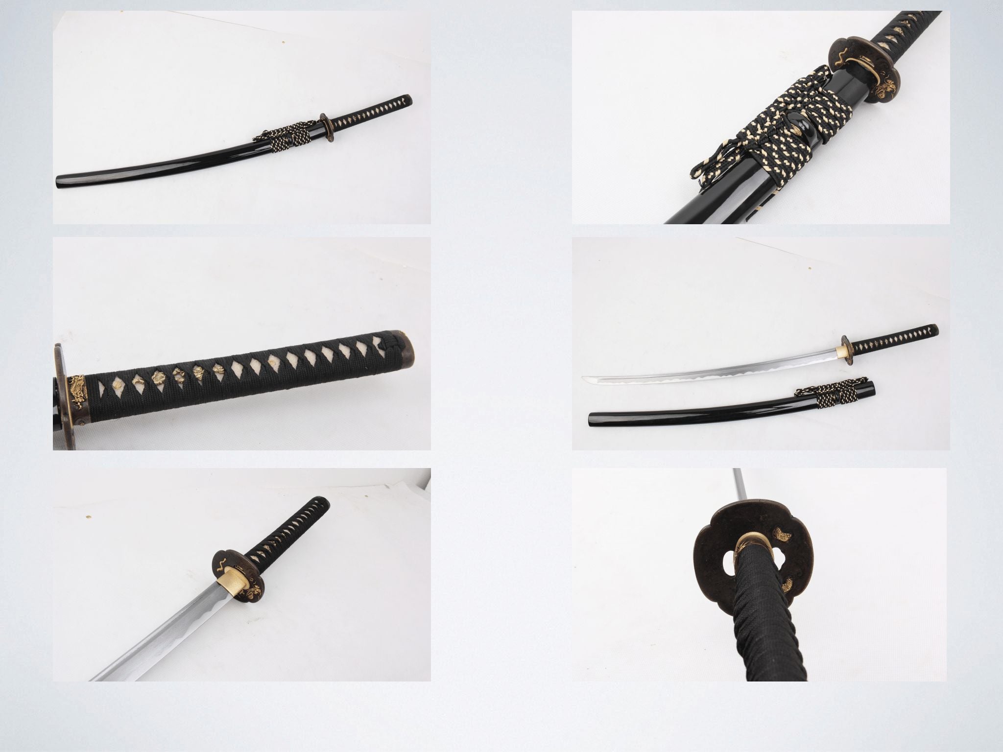 Katana YariNoHanzo Acero plegado Dragon