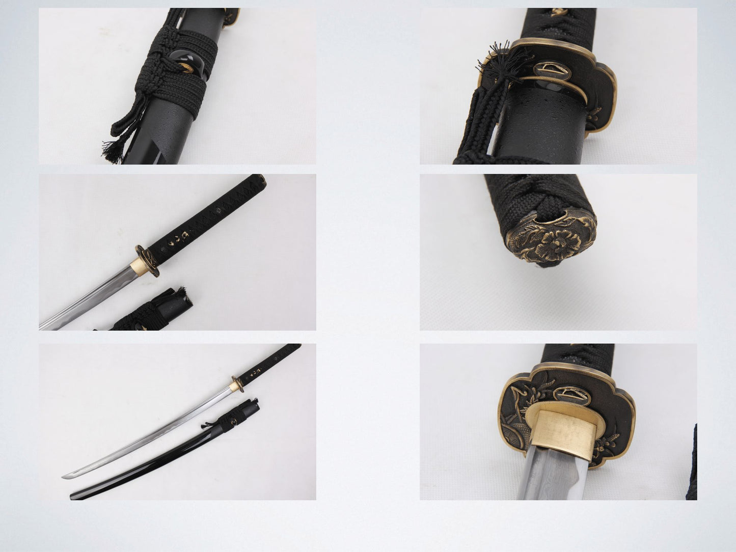 Katana YariNoHanzo Acero plegado Performance