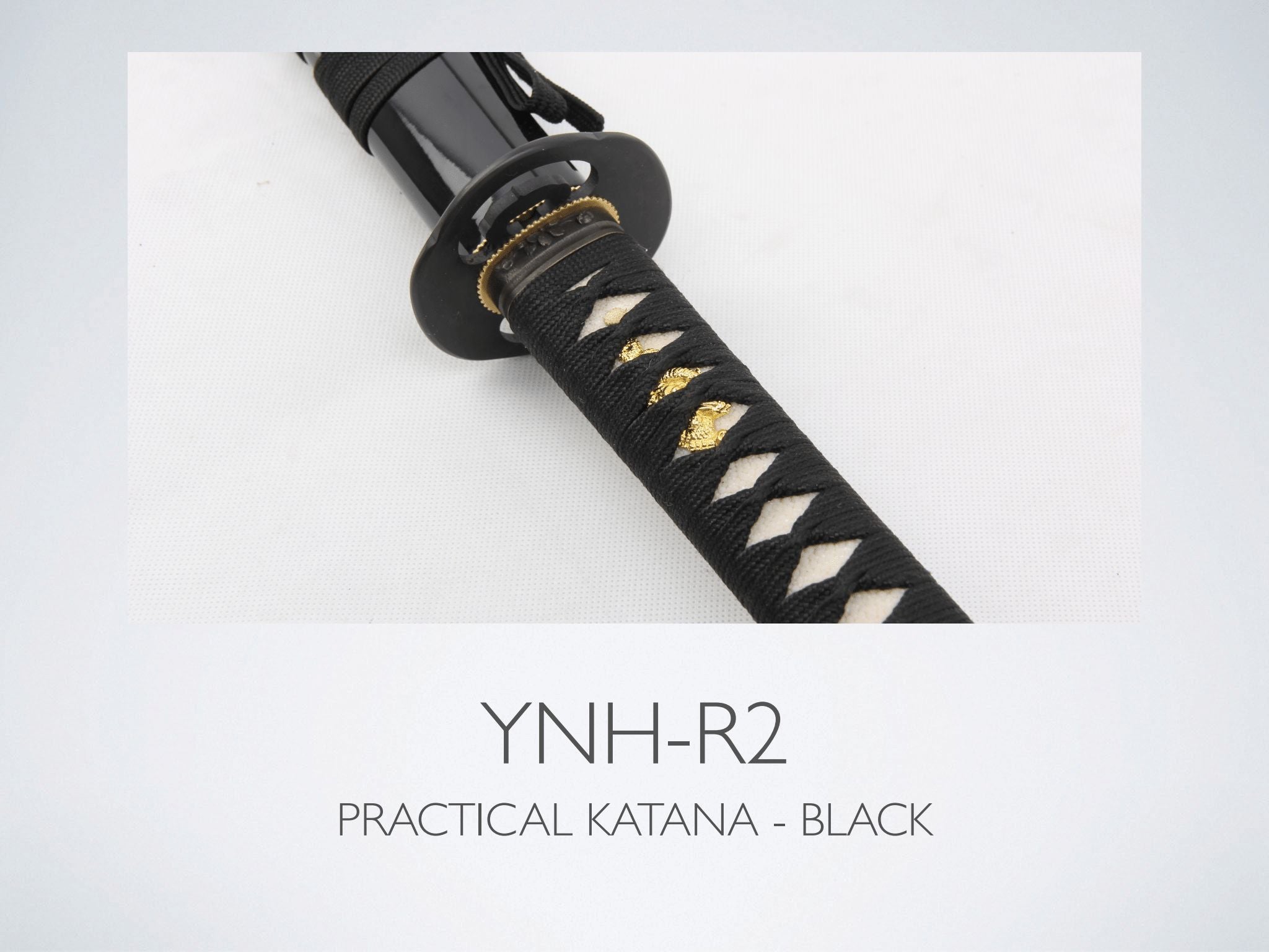 Imagen de Katana YariNoHanzo Practical Katana Kuroi parte de nuestra colección en Espadas y más, sitio oficial.