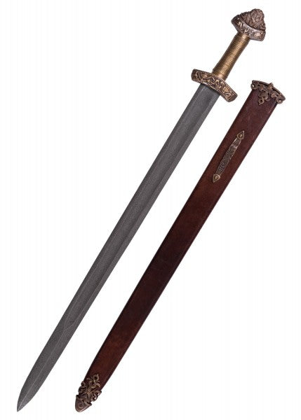 Espada vikinga de Dybäck con vaina, acero damasco 0116040900 - Espadas y Más