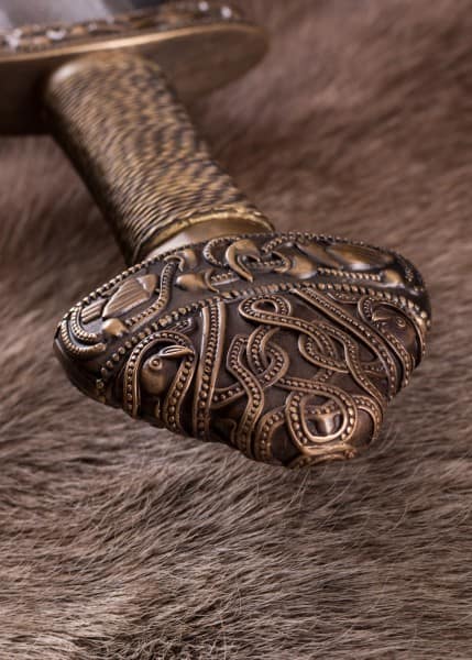Espada vikinga de Dybäck con vaina, acero damasco 0116040900 - Espadas y Más