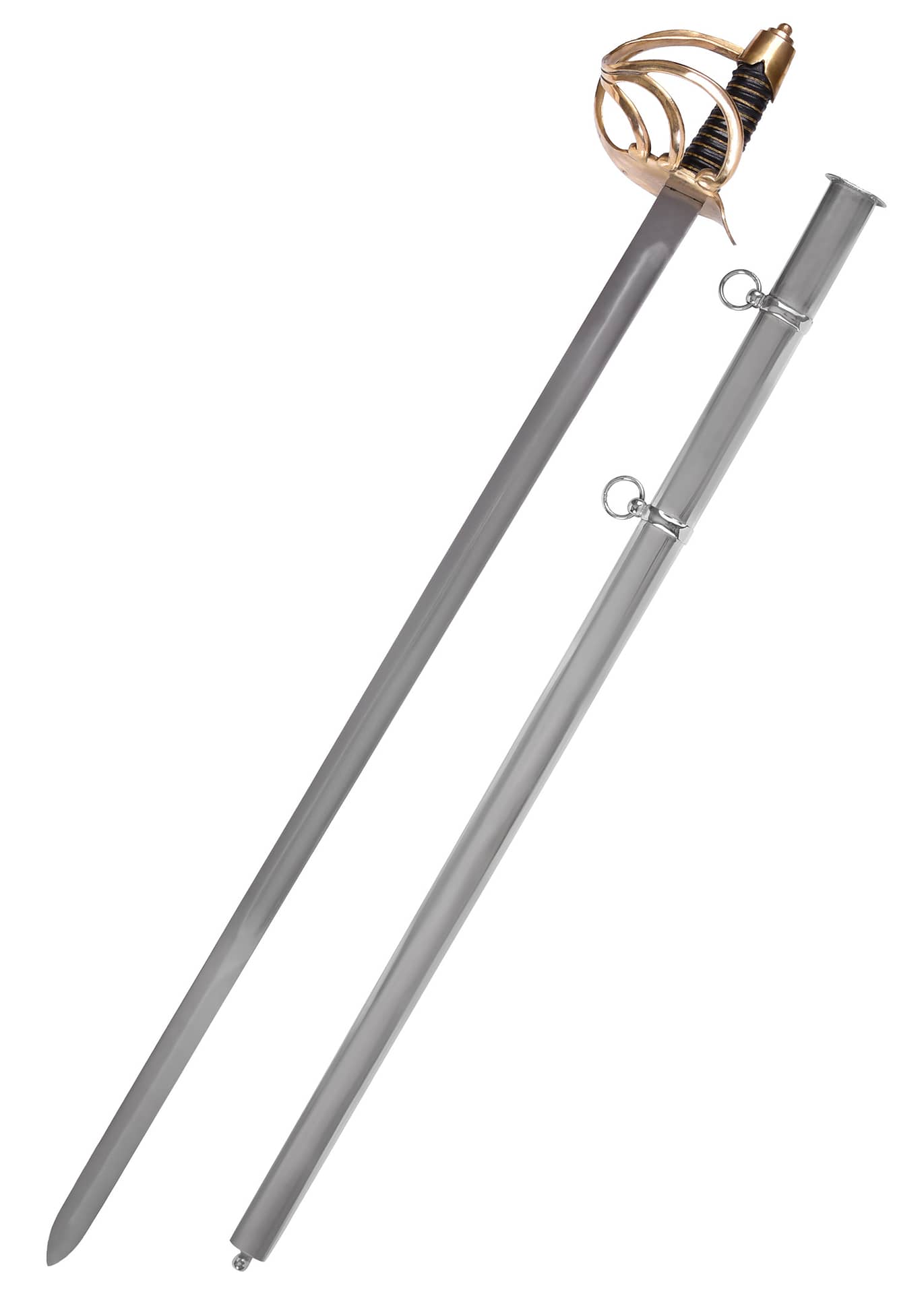 Espada de caballería con vaina de acero 0116311900 - Espadas y Más