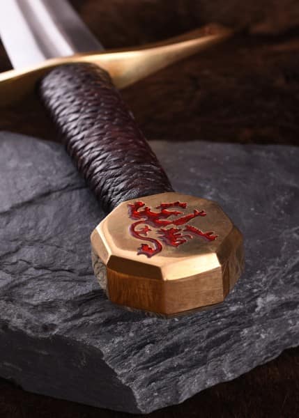 Espada Robert Bruce, espada medieval decorativa de una mano con vaina 0116328000 - Espadas y Más