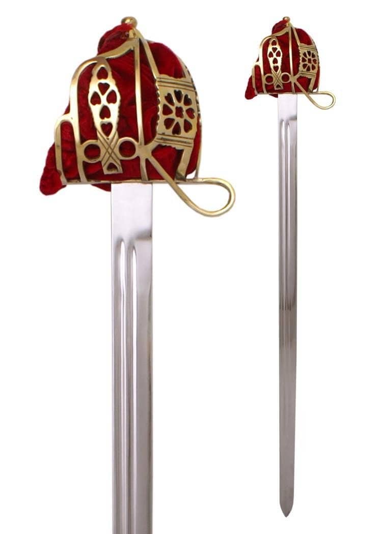Imagen de Espada escocesa de cesta (decorativa) 0116329100 parte de nuestra colección en Espadas y más, sitio oficial.