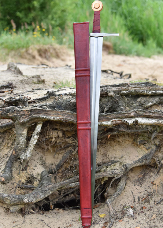 Espada de caballero de Lübeck con vaina, siglo 13, 0116702418 - Espadas y Más