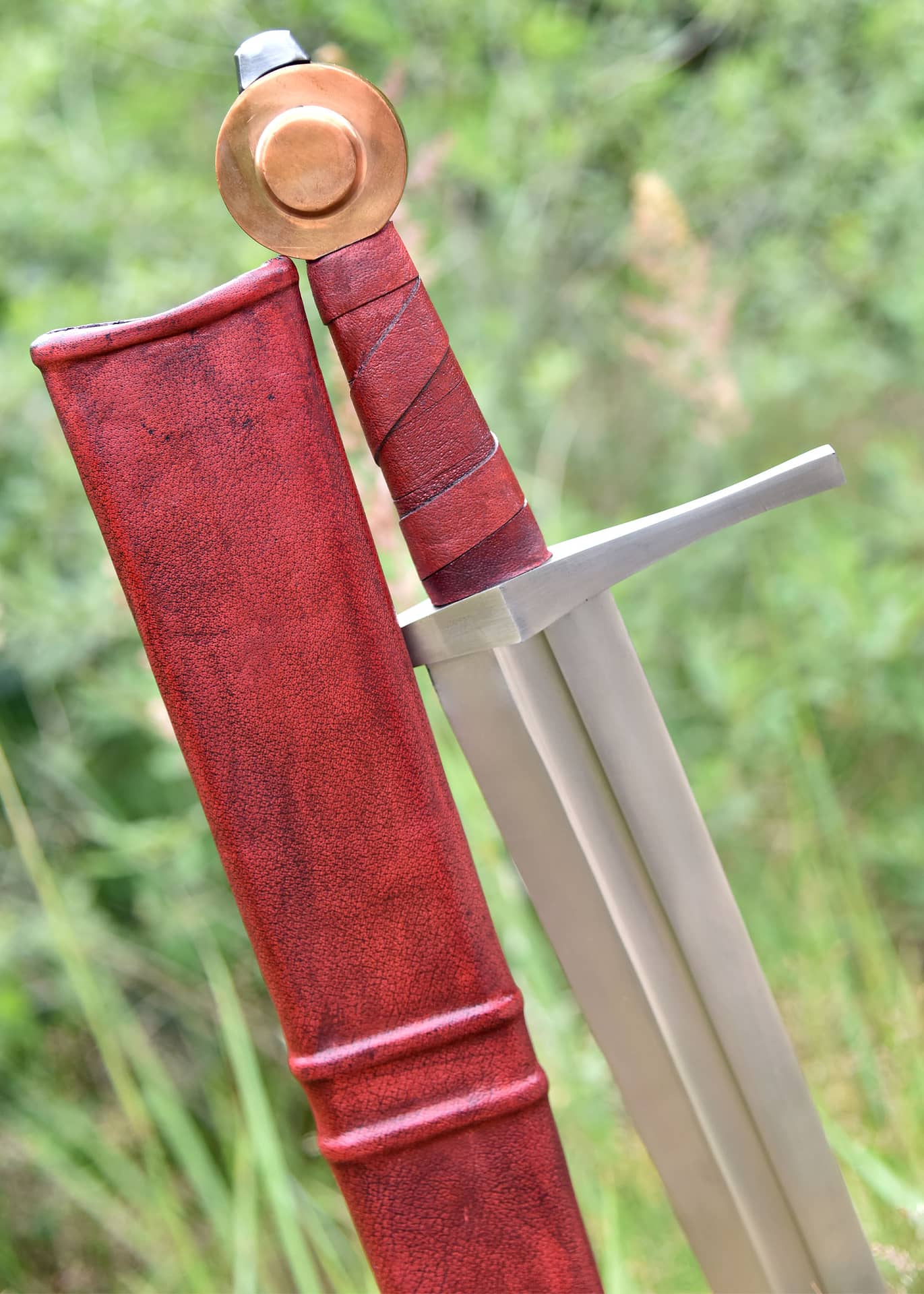 Espada de caballero de Lübeck con vaina, siglo 13, 0116702418 - Espadas y Más